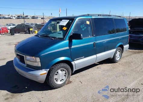 1997 GMC Safari Slx z USA, uszkodzony, nr VIN 1GKEL19W0VB544105